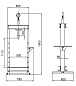 KRWPR20F KraftWell Пресс гидравлический с ножным приводом 20 тонн