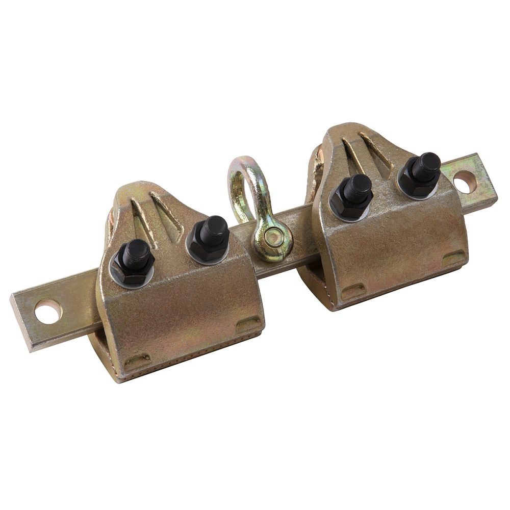 WDK-0213 Двойной рамный кузовной зажим 5т. Ширина губок каждого зажима 110мм, общая длина 350мм Wiederkraft