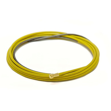 Изолированный стальной канал жёлтый Ø 1.2-1.6mm, 4m