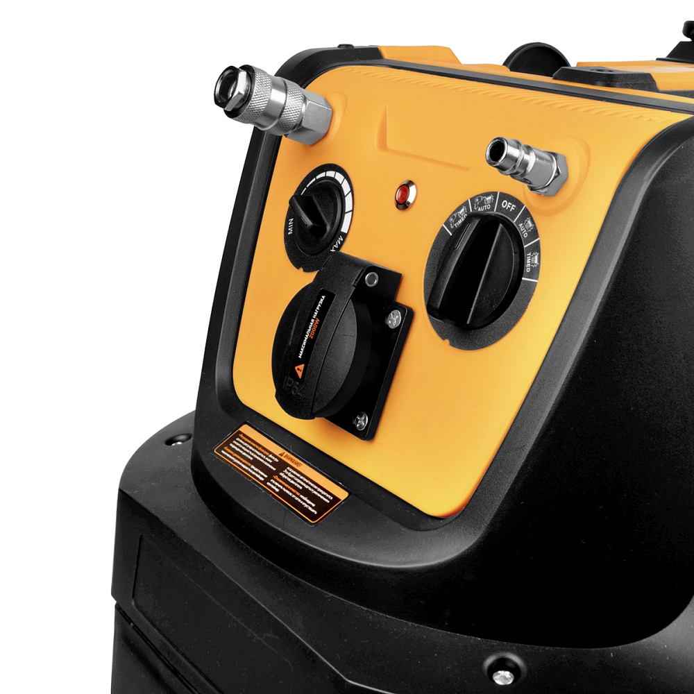 WDK-DUSTER EP+ Промышленный пылесос 1600 Вт / 40 л, с подключением электро и пневмоинструмента