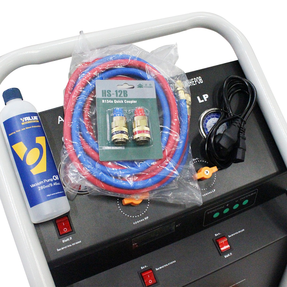 Установка для заправки автомобильных кондиционеров WDK-AC400 WiederKraft 