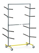 KraftWell KRW-BS4 Стенд для хранения  бамперов двусторонний