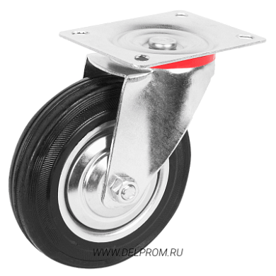 SC 63 Промышленная поворотная колесная опора ч.р. д160 (VILS)