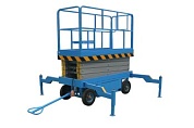 Подъемник ножничный передвижной 1000 кг 
12 м TOR SJY-1,0-12DC (автономный) (Y)