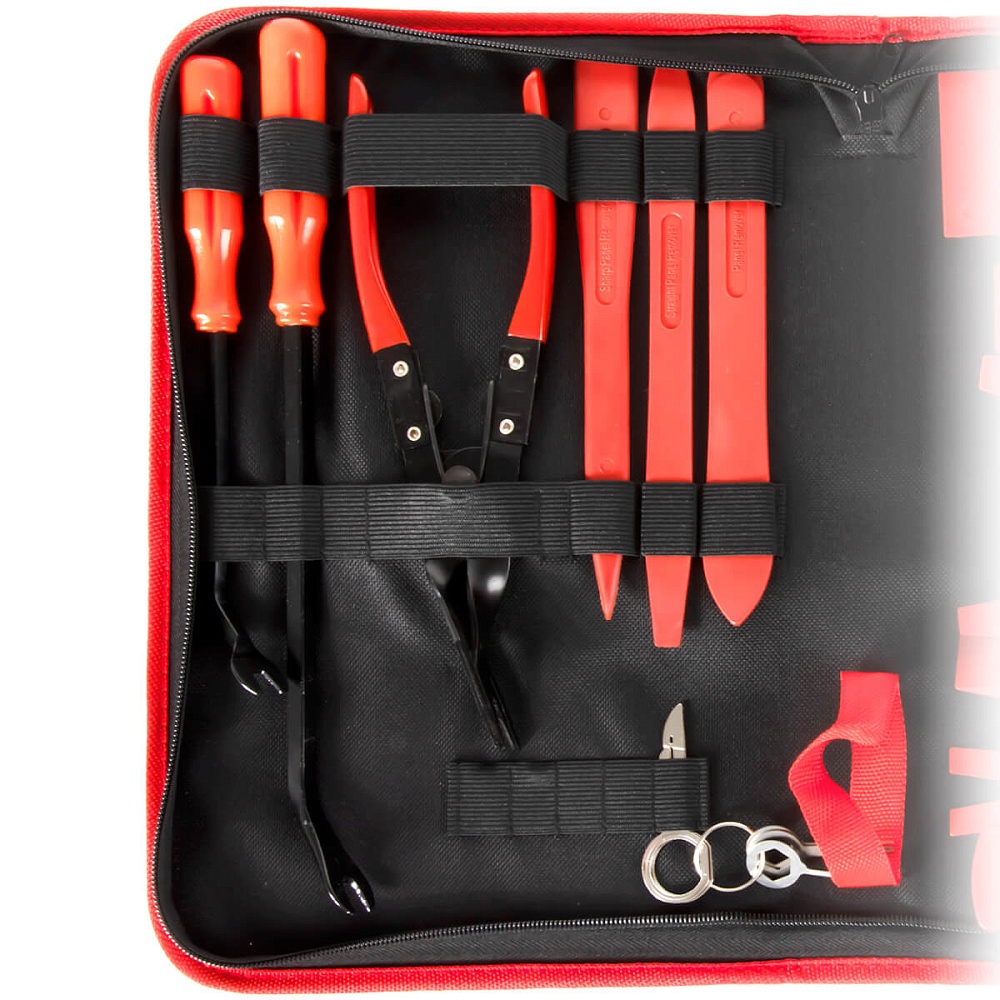 WDK-214266 Набор универсальный для разборки салона автомобиля 19 пр Wiederkraft