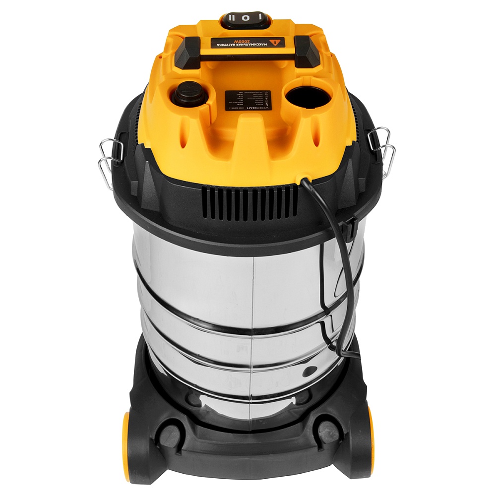 WDK-DUSTER L+ Промышленный пылесос 1600 Вт / 30 л, с подключением электроинструмента