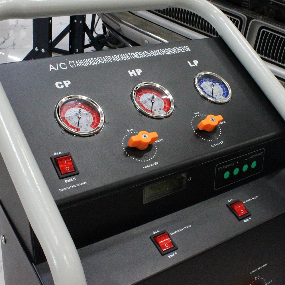 Установка для заправки автомобильных кондиционеров WDK-AC400 WiederKraft 