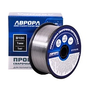 Проволока порошковая E71T-GS d.1.0 мм 1.0кг D100 NO GAS