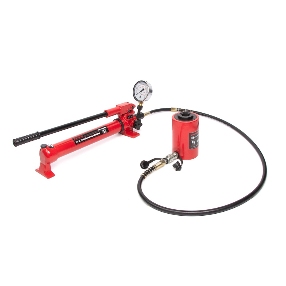 HRH-CY06020050 Гидравлический цилиндр (домкрат) с полым штоком, однополостной 20 т, ход 50 мм