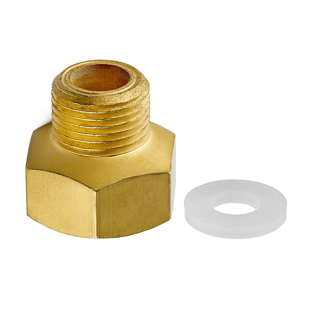 Переходник  к импортному редуктору, латунь