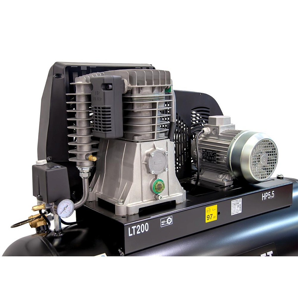 WDK-92060 WiederKraft Компрессор поршневой, 200 л