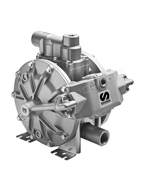 Диафрагменный пневмонасос DP200, 200 л/мин. Отработ. мас. и откачки диз.топ. ALU/NBR