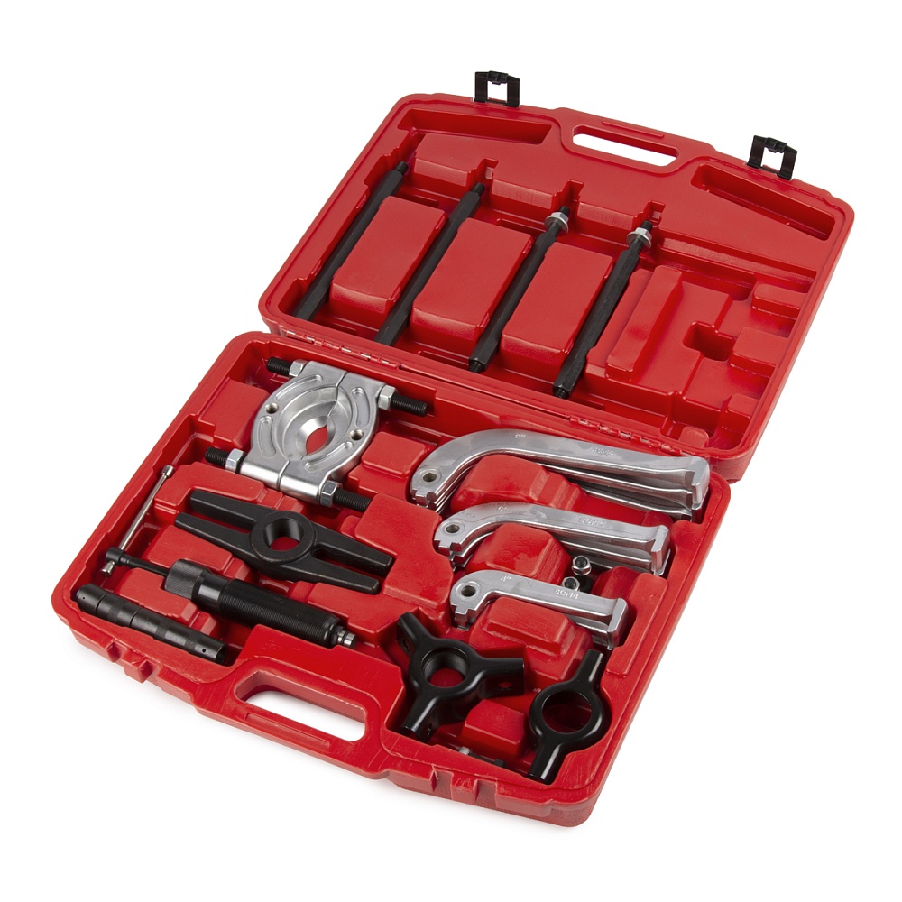 WDK-214850 Набор съемников  гидравлический универсальный 10 т Wiederkraft