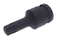 JTC-446055 Головка торцевая ударная TORX 1/2" T-55, диаметр 25, длина 60мм JTC