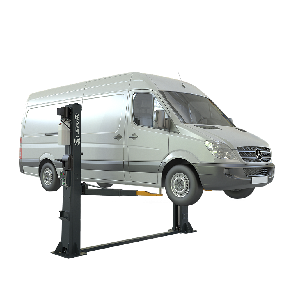 СИВИК ПГА-5000-НС Двухстоечный электрогидравлический подъемник г/п 5 тонн Серый